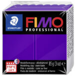 FIMO PROFESSIONAL boetseerklei, ovenhardend, lila, 85 g