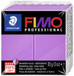 FIMO PROFESSIONAL boetseerklei, ovenhardend, lila, 85 g