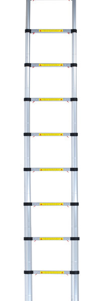 pavo aluminium telescoopladder, uittrekbaar, 12 sporten