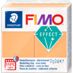 FIMO EFFECT boetseerklei, ovenhardend, neonoranje, 57 g