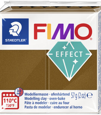 FIMO EFFECT boetseerklei, brons-metallic, 57 g