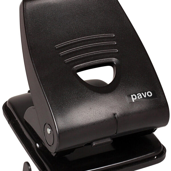 pavo perforator Endure RECYCLED, zwart, ponscapaciteit: 40 vel