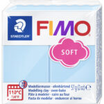 FIMO SOFT boetseerklei, ovenhardend, pastel-aqua, 57 g