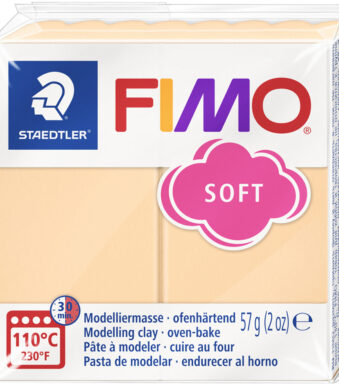 FIMO SOFT boetseerklei, ovenhardend, pastel-perzik
