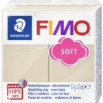 FIMO SOFT boetseerklei, ovenhardend, sahara, 57 g