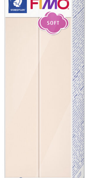 FIMO SOFT boetseerklei, ovenhardend, bleekroze, 454 g