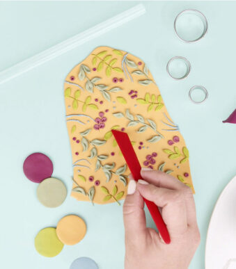 FIMO SOFT set boetseerklei Slab-design, ovenhardend