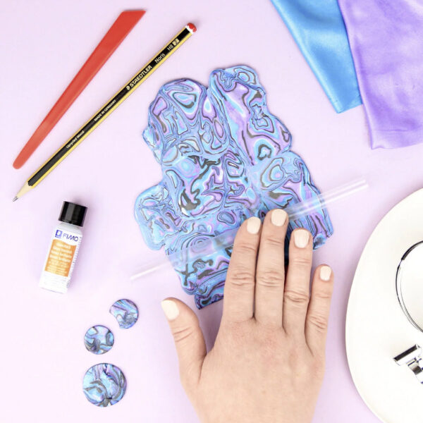 FIMO SOFT set boetseerklei Abalone-design, ovenhardend