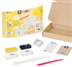 FIMO SOFT set boetseerklei Marmor-design, ovenhardend
