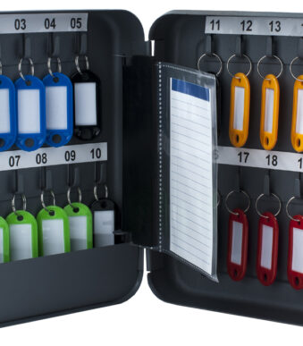 pavo Sleutelkast voor 20 sleutels, donkergrijs