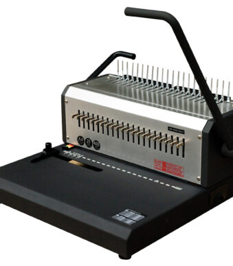 pavo plasticbindmachine HD comb binder, zilver / zwart