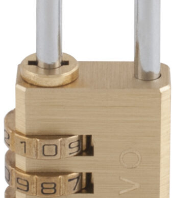 pavo cijfer-hangslot van messing, (B)30 mm