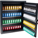 pavo sleutelkast Deluxe, voor 80 sleutels, donkergrijs