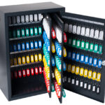 pavo sleutelkast Deluxe, voor 300 sleutels, donkergrijs