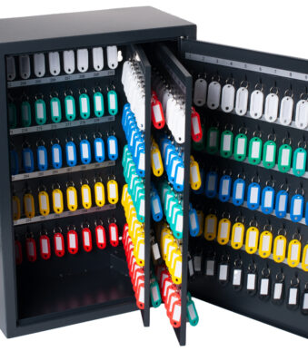 pavo sleutelkast Deluxe, voor 300 sleutels, donkergrijs