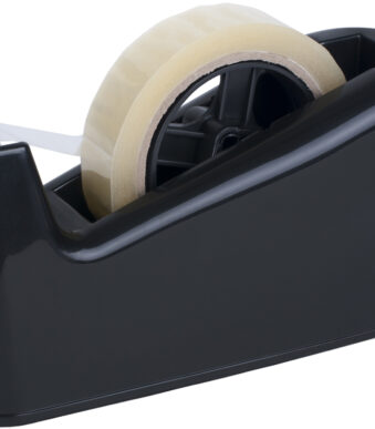 pavo plakbandapparaat/tafelafroller, ongevuld, zwart