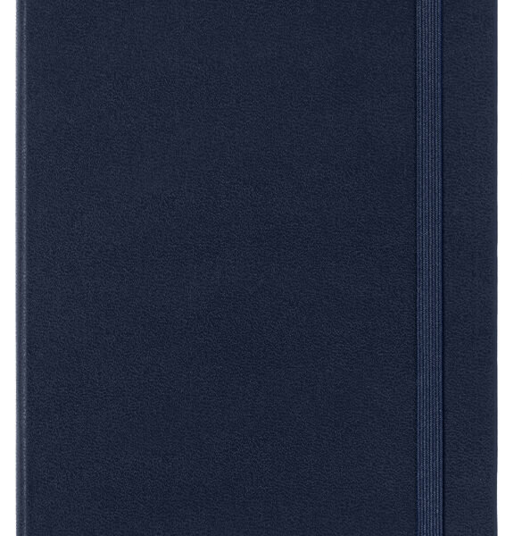 MOLESKINE notitieboek, L/A5, gelinieerd, hardcover, blauw