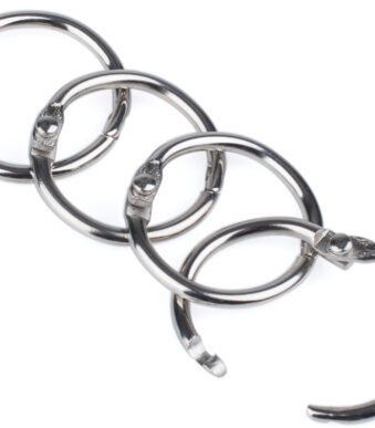 pavo verbindingsringen / jumprings, diameter: 25 mm, van metaal