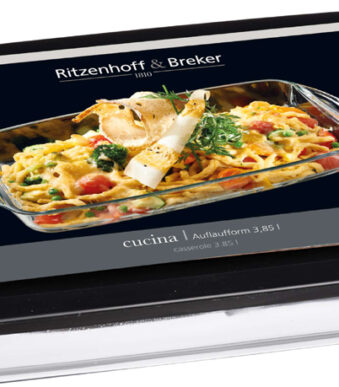 Flirt by R en B ovenschaal Cucina, van glas, 3,85 liter