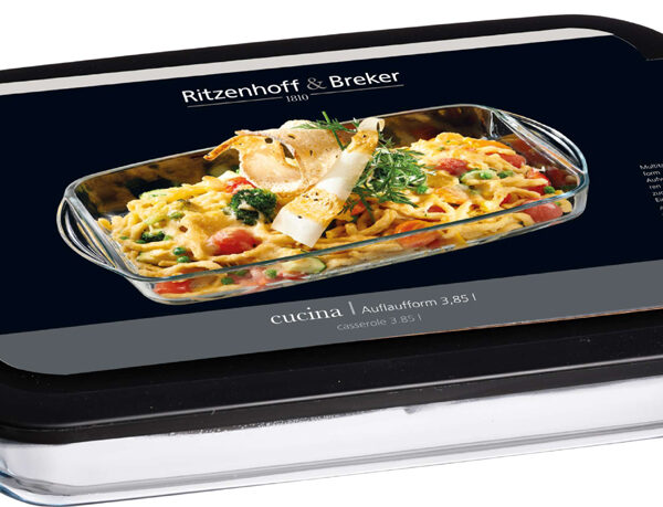 Flirt by R en B ovenschaal Cucina, van glas, 3,85 liter