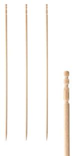 PAPSTAR fingerfood-spies ´pure´, gedraaid, lengte: 150 mm