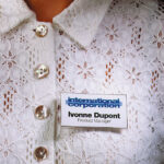 Durable Badge 8116 vlak met magneet 40x75mm, 25 st.