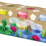 STAEDTLER boetseerklei-set Noris, 4 basiskleuren