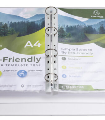 EXACOMPTA documentenhouder, van Acryl, DIN A3, transparant