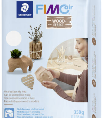 FIMO air boetseerklei, luchthardend, hout-effect, 350 g