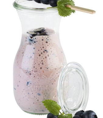 APS weck fles met deksel, 250 ml, set van 6