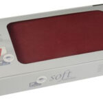 PAPSTAR midden-tafelkleed ´soft selection´, bordeaux