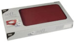 PAPSTAR midden-tafelkleed ´soft selection´, bordeaux