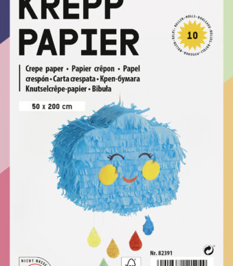 folia rollen crèpepapier BASIC, 500 mm x 2 m, assorti