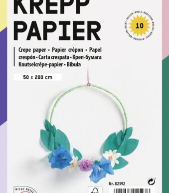 folia rollen crèpepapier TREND, 500 mm x 2 m, assorti