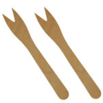 PAPSTAR patat frites-vorken ´pure´, lengte: 121 mm