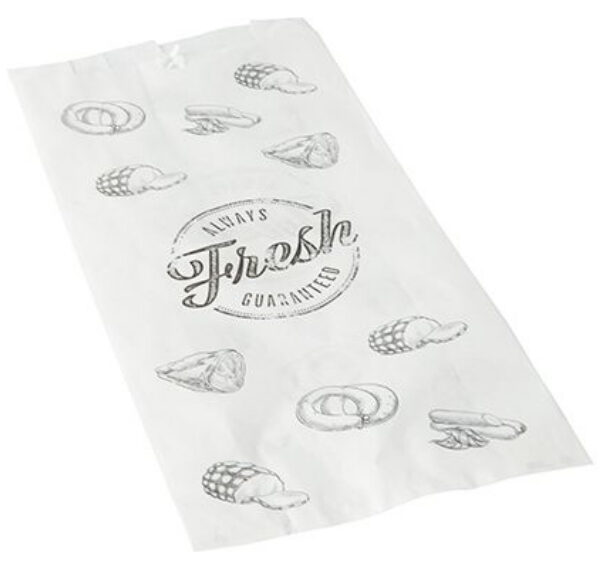 PAPSTAR vleeswarenzakjes, kraftpapier, geregen, klein