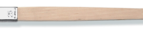 WESTEX platte kwast zwart natuurhaar, 25 mm, recht