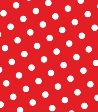 PAPSTAR motiefservetten 'Dots', 330 x 330 mm, rood, 30 stuks