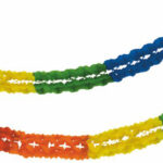 PAPSTAR Guirlande voor grote ruimte ´Rainbow´, 160 mm, van papier