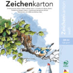 folia tekenkarton, DIN A4, 120 g/m2, wit