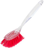 Peggy Perfect afwasborstel / vatenkwast, ovaal, transparant, 240 mm