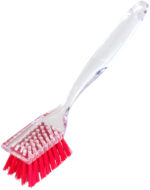 Peggy Perfect afwasborstel / vatenkwast, rechthoekig, transparant, 240 mm