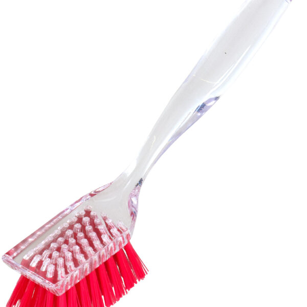 Peggy Perfect afwasborstel / vatenkwast, rechthoekig, transparant, 240 mm