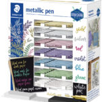 STAEDTLER permanent-marker metallic pen, 70 stuks in display
