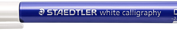 STAEDTLER permanent-marker metallic calligraphy, wit