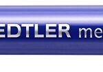 STAEDTLER permanent-marker metallic calligraphy, zilver