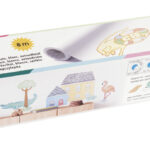 folia tekenrol, blanco, 300 mm x 6 m, wit