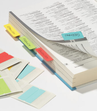 DURABLE kleefstrips Quick Tab Duo, van PET, kleuren assorti