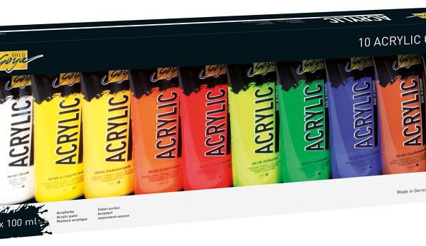 KREUL acrylverf SOLO Goya Acrylic, 100 ml, set van 10