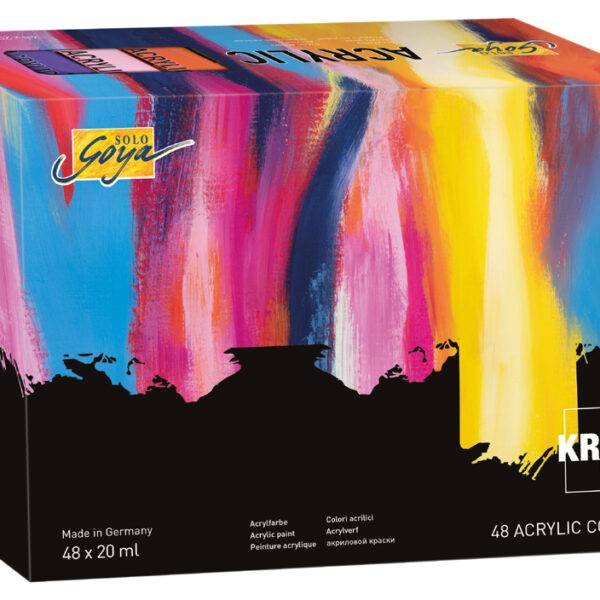 KREUL acrylverf SOLO Goya Acrylic, 20 ml, set van 48